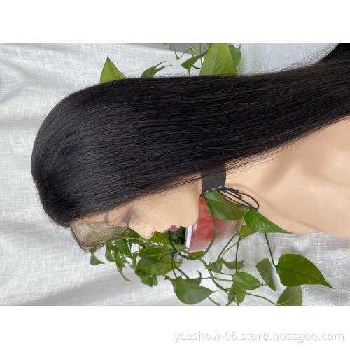40 inches free sample wholesale price wigs front lace cuticle aligned silky straight cheapest brazilian human hair